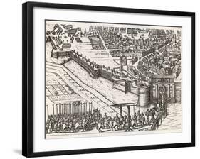 Farnese Enters Antwerp-null-Framed Photographic Print