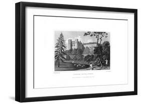 Farnham Castle, Surrey, 1830-WJ Cooke-Framed Giclee Print