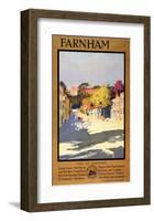 Farnham Sheep-null-Framed Art Print