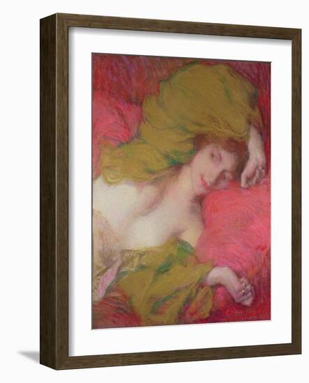 Farniente-Edmond-francois Aman-jean-Framed Giclee Print