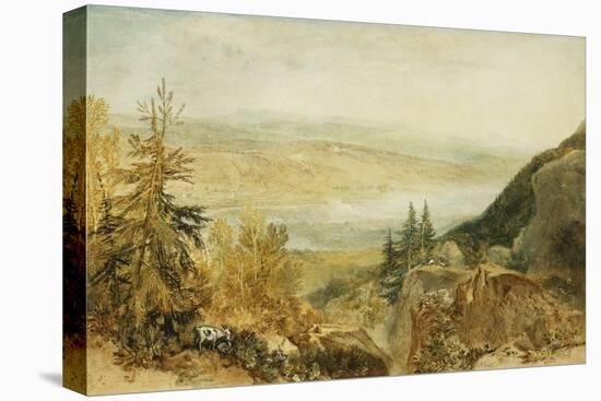 Farnley Hall From Above Otley-J. M. W. Turner-Stretched Canvas