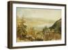 Farnley Hall From Above Otley-J. M. W. Turner-Framed Giclee Print