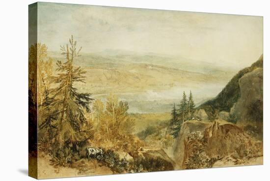 Farnley Hall From Above Otley-J. M. W. Turner-Stretched Canvas