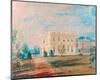 Farnley Hall from the East, 1818-J M W Turner-Mounted Giclee Print
