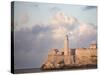 Faro Castilla Del Morro, the Old Fort at the Entrance to Havana Harbour, Havana, Cuba-null-Stretched Canvas