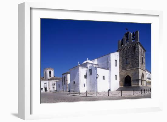 Faro Cathedral with Gothic Foundations and Renaissance Interior-null-Framed Giclee Print