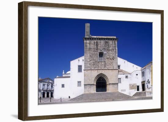 Faro Cathedral with Gothic Foundations and Renaissance Interior-null-Framed Giclee Print