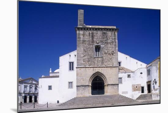 Faro Cathedral with Gothic Foundations and Renaissance Interior-null-Mounted Giclee Print