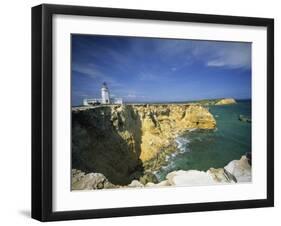 Faro De Cabo Rojo Lighthouse, The Pasaje De La Mona, Puerto Rico-Ellen Clark-Framed Photographic Print