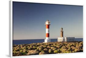 Faro De Fuencaliente Lighthouses at Sunrise, Punta De Fuencaliente, La Palma, Canary Islands, Spain-Markus Lange-Framed Photographic Print