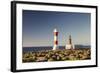 Faro De Fuencaliente Lighthouses at Sunrise, Punta De Fuencaliente, La Palma, Canary Islands, Spain-Markus Lange-Framed Photographic Print
