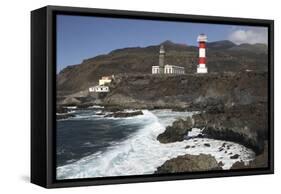 Faro De Fuencaliente Lighthouses, La Palma, Canary Islands, Spain, 2009-Peter Thompson-Framed Stretched Canvas