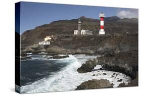 Faro De Fuencaliente Lighthouses, La Palma, Canary Islands, Spain, 2009-Peter Thompson-Stretched Canvas
