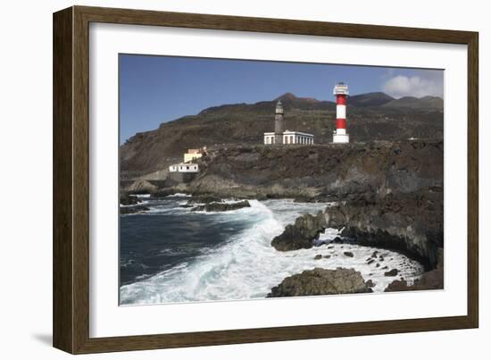Faro De Fuencaliente Lighthouses, La Palma, Canary Islands, Spain, 2009-Peter Thompson-Framed Photographic Print