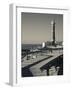 Faro Jose Ignacio, Atlantic Ocean Resort Town, Village Lighthouse, Uruguay-Walter Bibikow-Framed Photographic Print