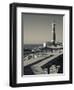 Faro Jose Ignacio, Atlantic Ocean Resort Town, Village Lighthouse, Uruguay-Walter Bibikow-Framed Photographic Print