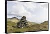 Faroes, cairn-olbor-Framed Stretched Canvas
