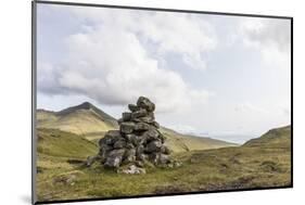 Faroes, cairn-olbor-Mounted Photographic Print