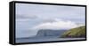 Faroes, coast, scenery, sea, Mykines-olbor-Framed Stretched Canvas