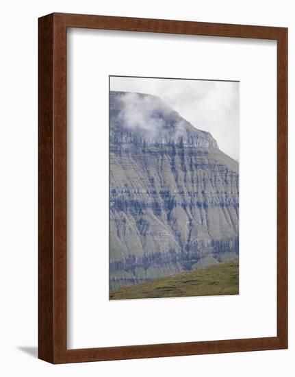 Faroes, mountainside-olbor-Framed Photographic Print