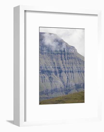 Faroes, mountainside-olbor-Framed Photographic Print