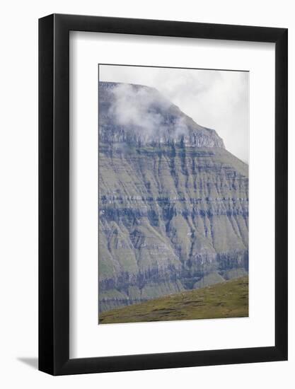 Faroes, mountainside-olbor-Framed Photographic Print