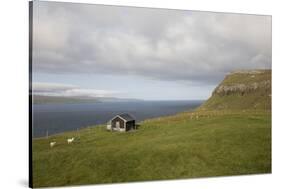 Faroes, Sandoy, house-olbor-Stretched Canvas