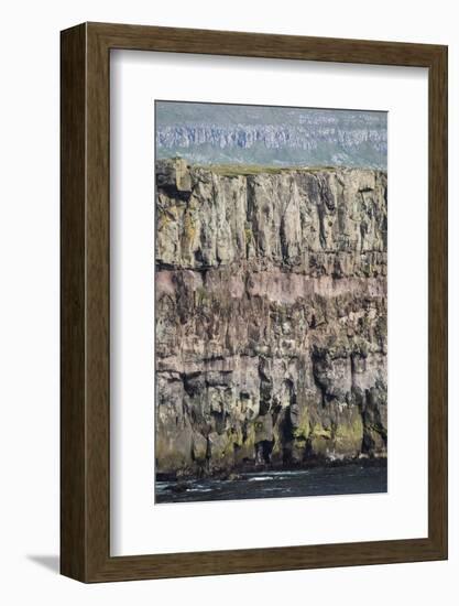 Faroes, Sandoy, rocks, detail-olbor-Framed Photographic Print