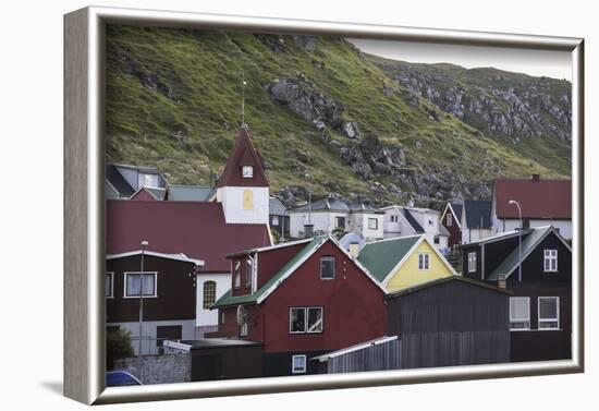 Faroes, Sandoy, Skopun-olbor-Framed Photographic Print