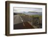 Faroes, Sandoy, street, cattle grid-olbor-Framed Photographic Print