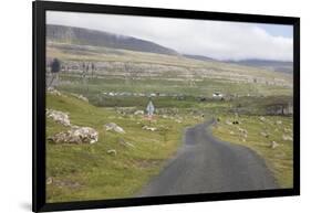 Faroes, Sandoy, street-olbor-Framed Photographic Print