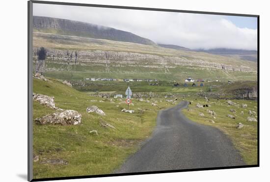 Faroes, Sandoy, street-olbor-Mounted Photographic Print