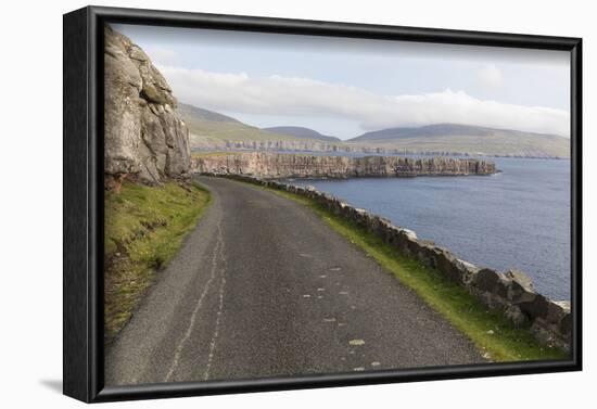 Faroes, Sandoy, street-olbor-Framed Photographic Print