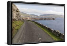 Faroes, Sandoy, street-olbor-Framed Photographic Print