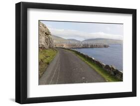 Faroes, Sandoy, street-olbor-Framed Photographic Print