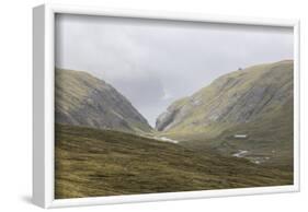 Faroes, scenery, valley-olbor-Framed Photographic Print