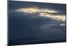 Faroes, silhouette, arrival, clouds-olbor-Mounted Photographic Print