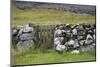 Faroes, stone wall-olbor-Mounted Photographic Print