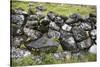 Faroes, stone wall-olbor-Stretched Canvas