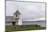 Faroes, Streymoy, Kirkjubour, church-olbor-Mounted Photographic Print