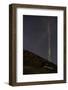 Faroes, Vagar, aurora borealis, starry sky, house-olbor-Framed Photographic Print