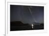 Faroes, Vagar, Bour, aurora borealis, bay-olbor-Framed Photographic Print