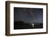 Faroes, Vagar, Bour, aurora borealis, bay-olbor-Framed Photographic Print