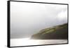 Faroes, Vagar, coast, back light-olbor-Framed Stretched Canvas