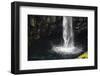 Faroes, Vagar, Gasadalur, waterfall-olbor-Framed Photographic Print