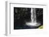 Faroes, Vagar, Gasadalur, waterfall-olbor-Framed Photographic Print