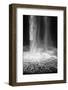 Faroes, Vagar, Gasadalur, waterfall-olbor-Framed Photographic Print