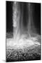 Faroes, Vagar, Gasadalur, waterfall-olbor-Mounted Photographic Print