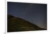 Faroes, Vagar, house, starry sky-olbor-Framed Photographic Print