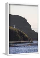 Faroes, Vagar, rocks, beacons-olbor-Framed Photographic Print